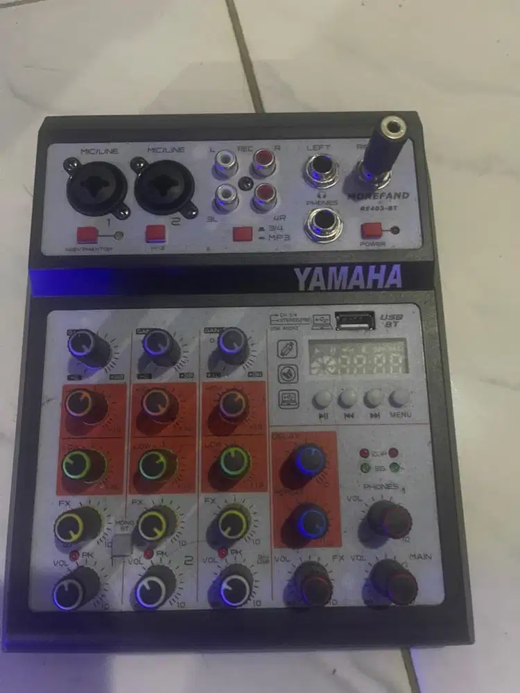 Mixer 2 chanel baru 1 bulan