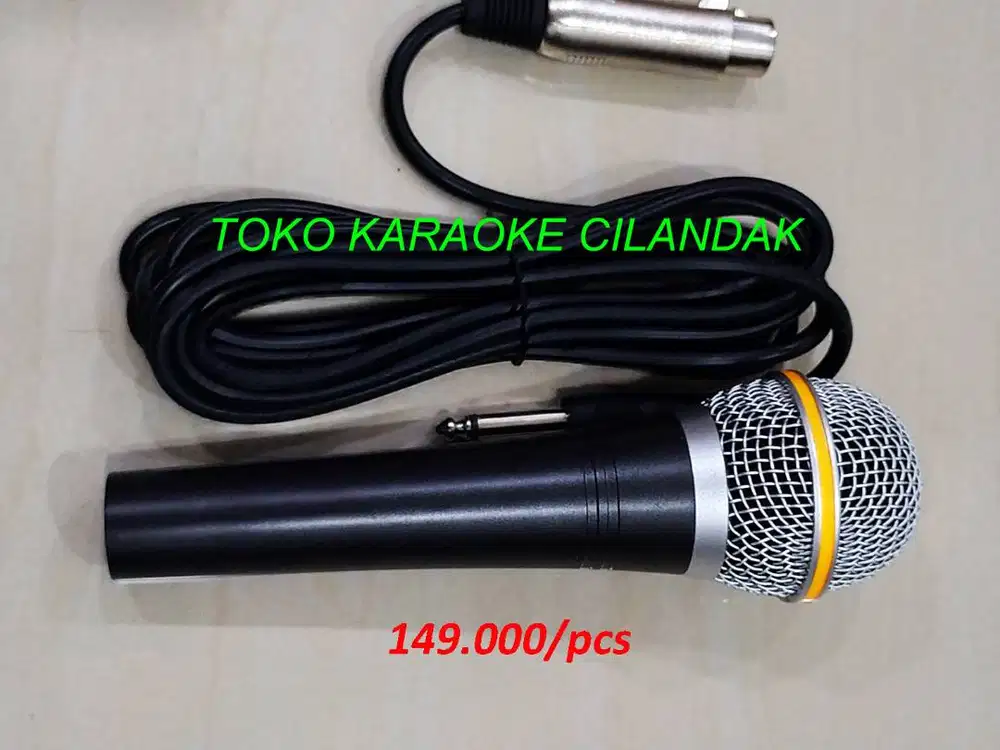 mic kabel murah + kabel