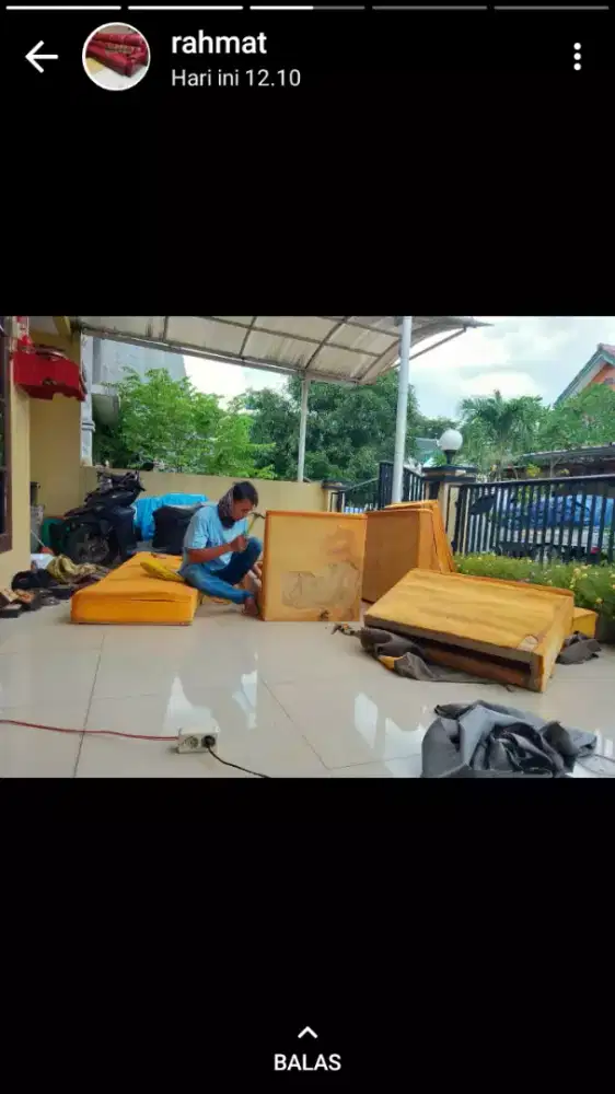 Melayani servis sofa panggilan