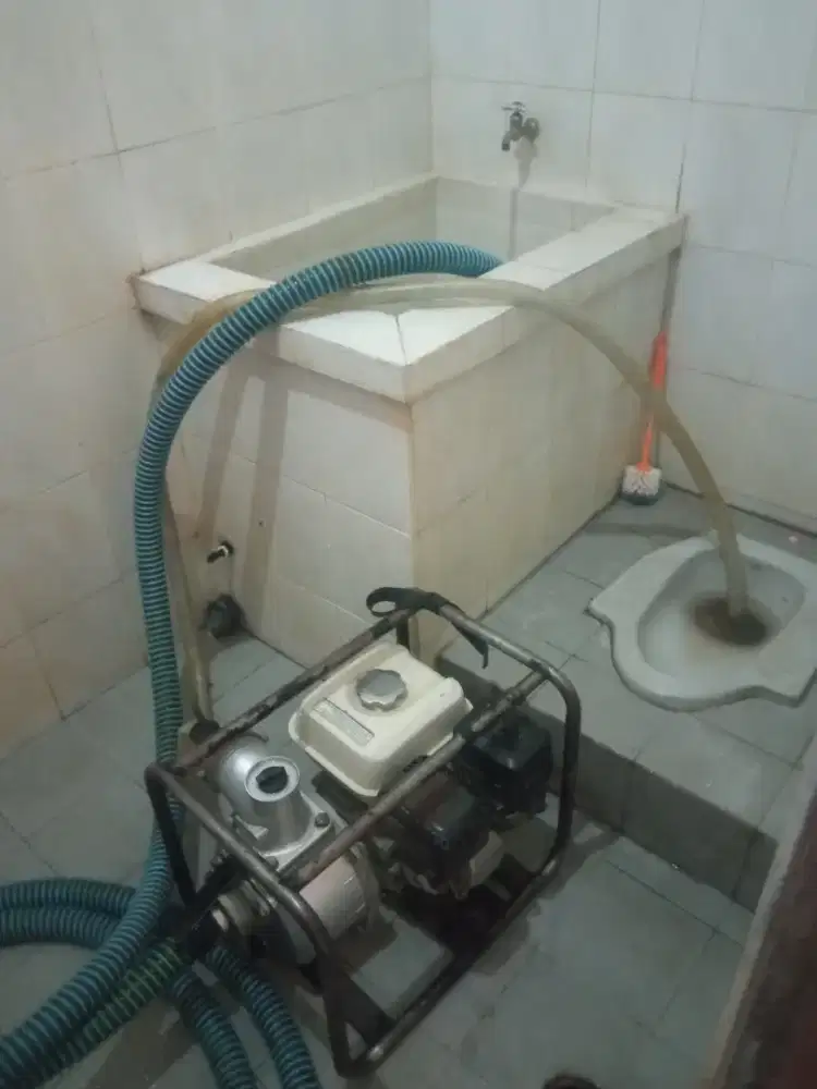 SERVIS POMPA AIR SUMUR BOR KURAS TANDON SALURAN MAMPET