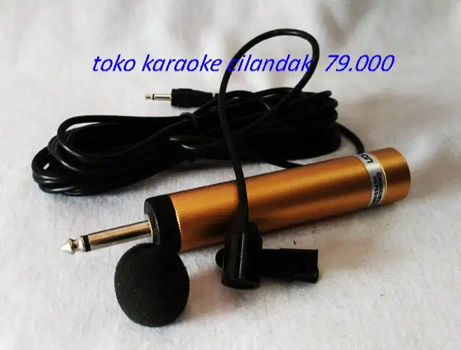 mic clip on kabel murah