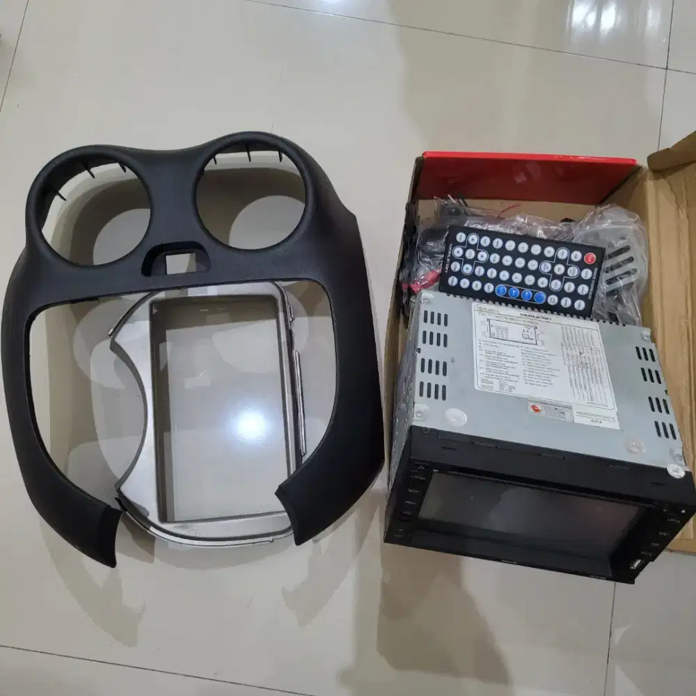 Head Unit Nissan March Skeleton SKT-8196G