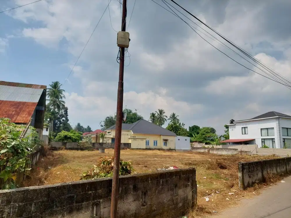 Di jual tanah sertifikat