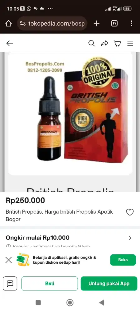 Propolis british new