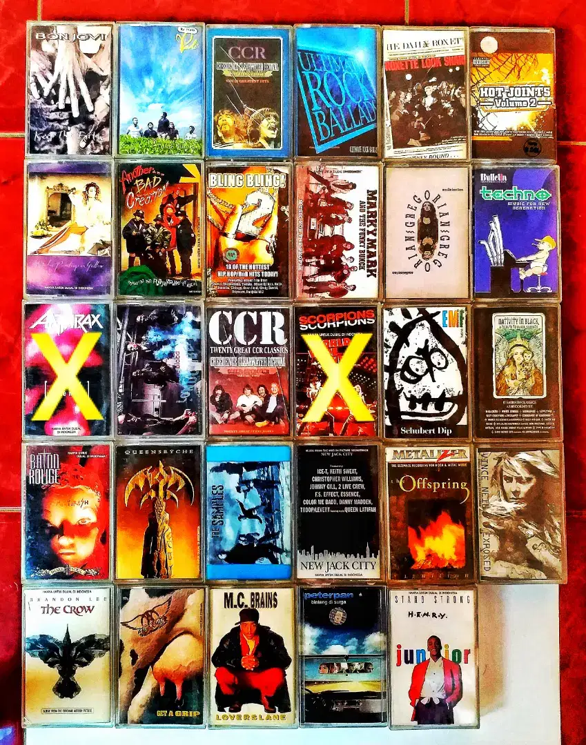 kaset tape orisinil