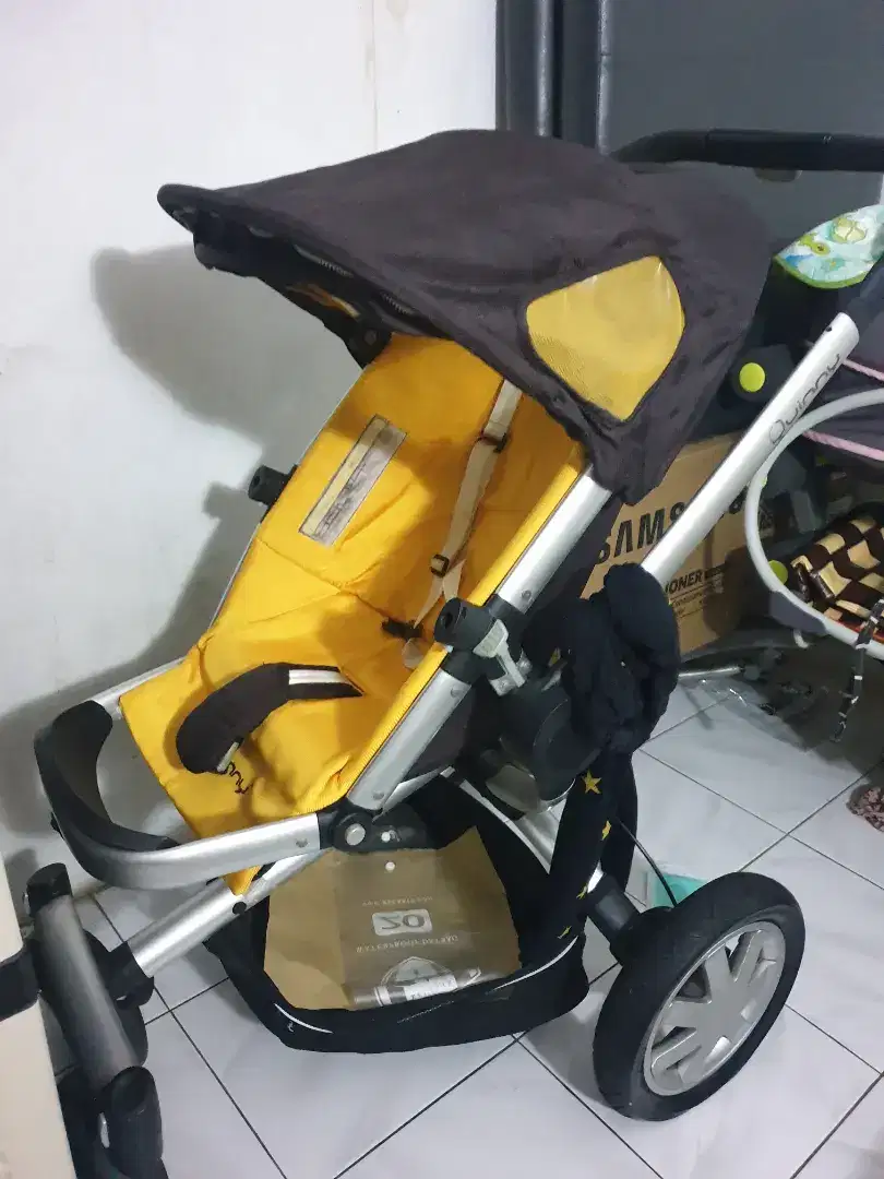 Stroller mewah quinny free baby box