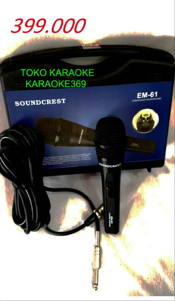 mic karaoke dan mic vokal kualitas bagus