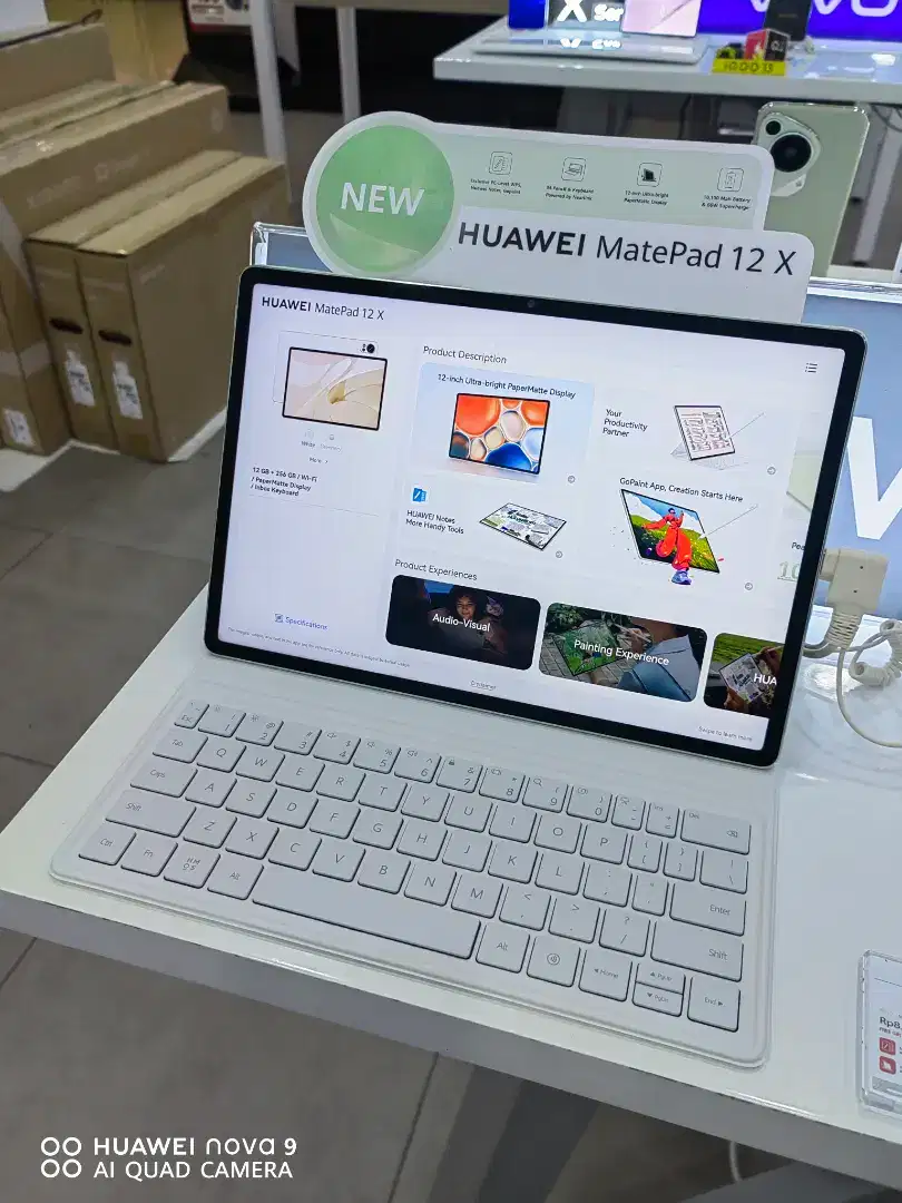 Huawei Matepad 12X 12/256 gratis Keyboard dan M-Pencil baca deskripsi