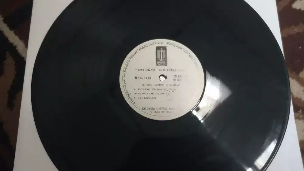 Piringan Hitam Langka Guruh Sukarno