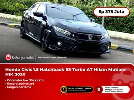 Honda Civic 1.5 Hatchback RS Turbo AT Hitam Mutiara 2020 2021