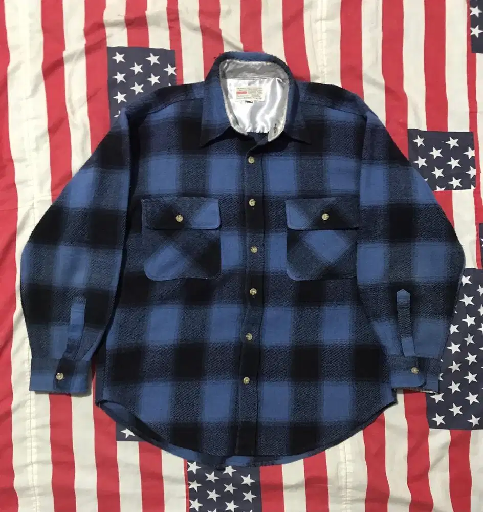 Kemeja Flannel Veterano Wool mulus