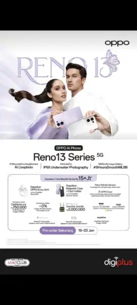 SEGAMPANG ITU LOH GUYS,BUAT DAPATIN OPPO RENO 13 SERIES NYA