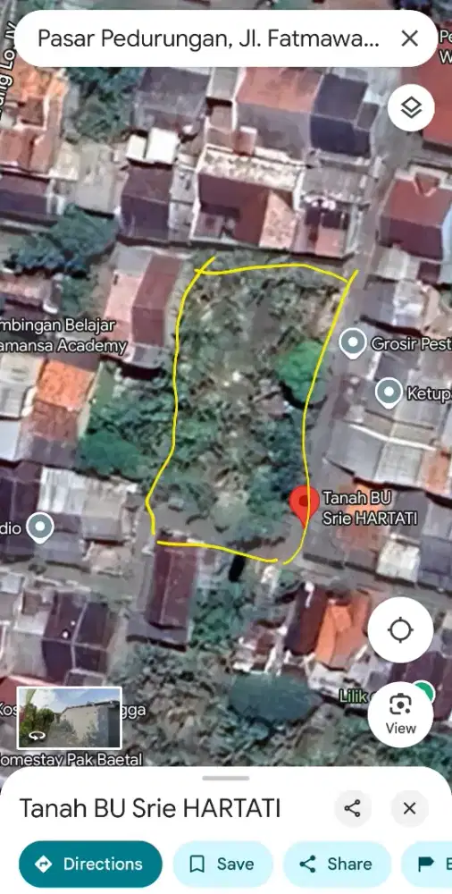 Tanah Dijual Pedurungan Strategis Bebas Banjir