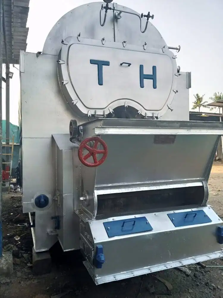 Steam Boiler Chain Grate Taihu Kapasitas 4 Ton/Hour