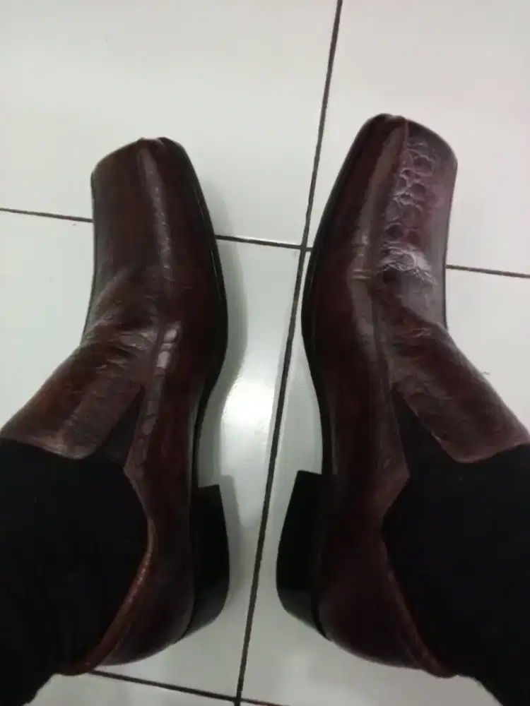 Sepatu pantofel a.testoni made in Italy size 42