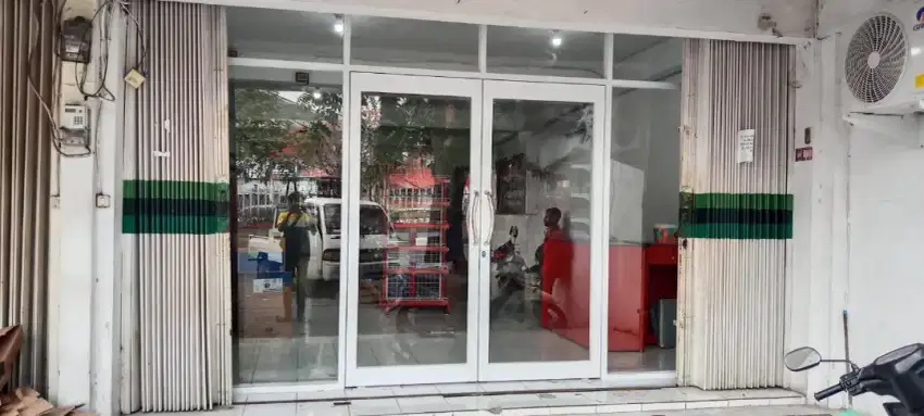 Pintu toko, pintu kaca, pintu aluminium, jendela aluminium, jendela