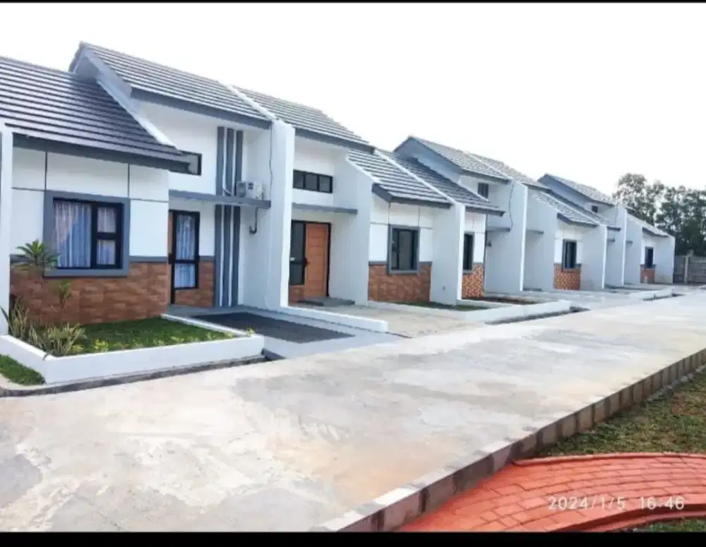 Rumah siap huni akses kereta kejakarta dekat stasiun daru tangerang