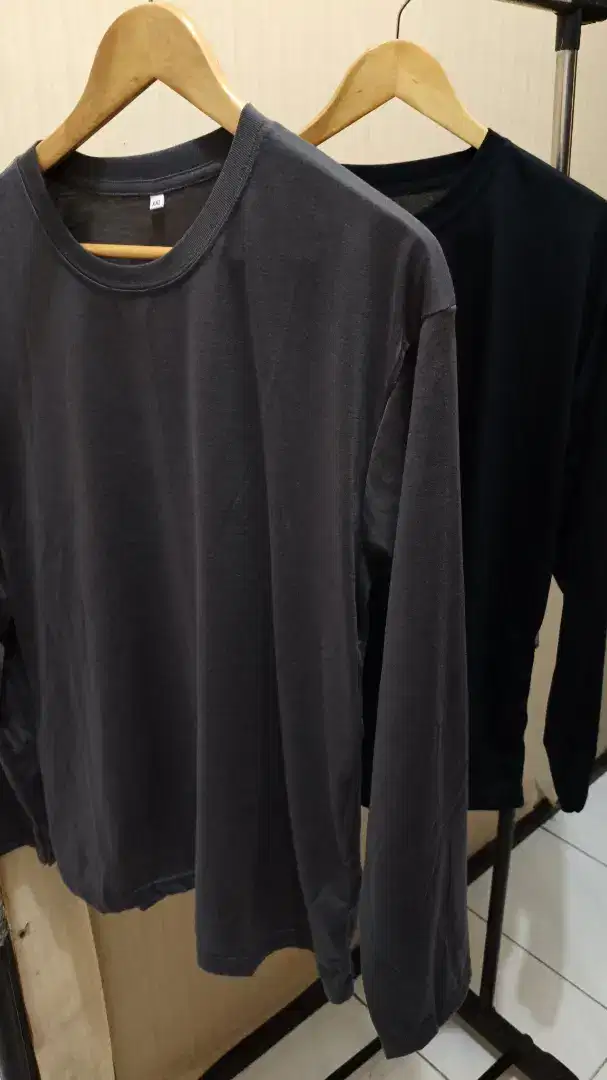 Pakaian cotton lengan panjang