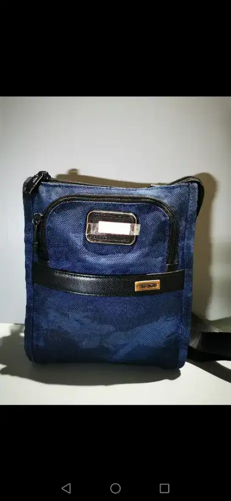 Tumi Alpha 2 Camo Blue Sling Bag Ori