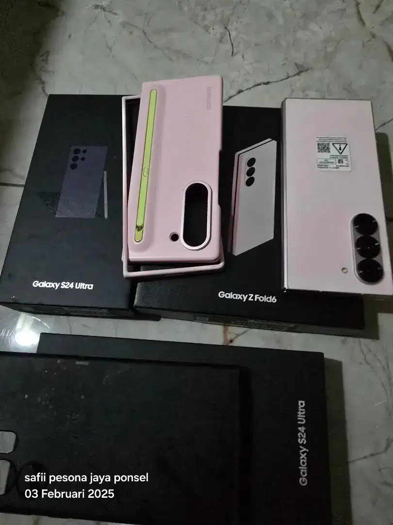 Jual/tt z fold 6 sein 256gb resmi  fulset