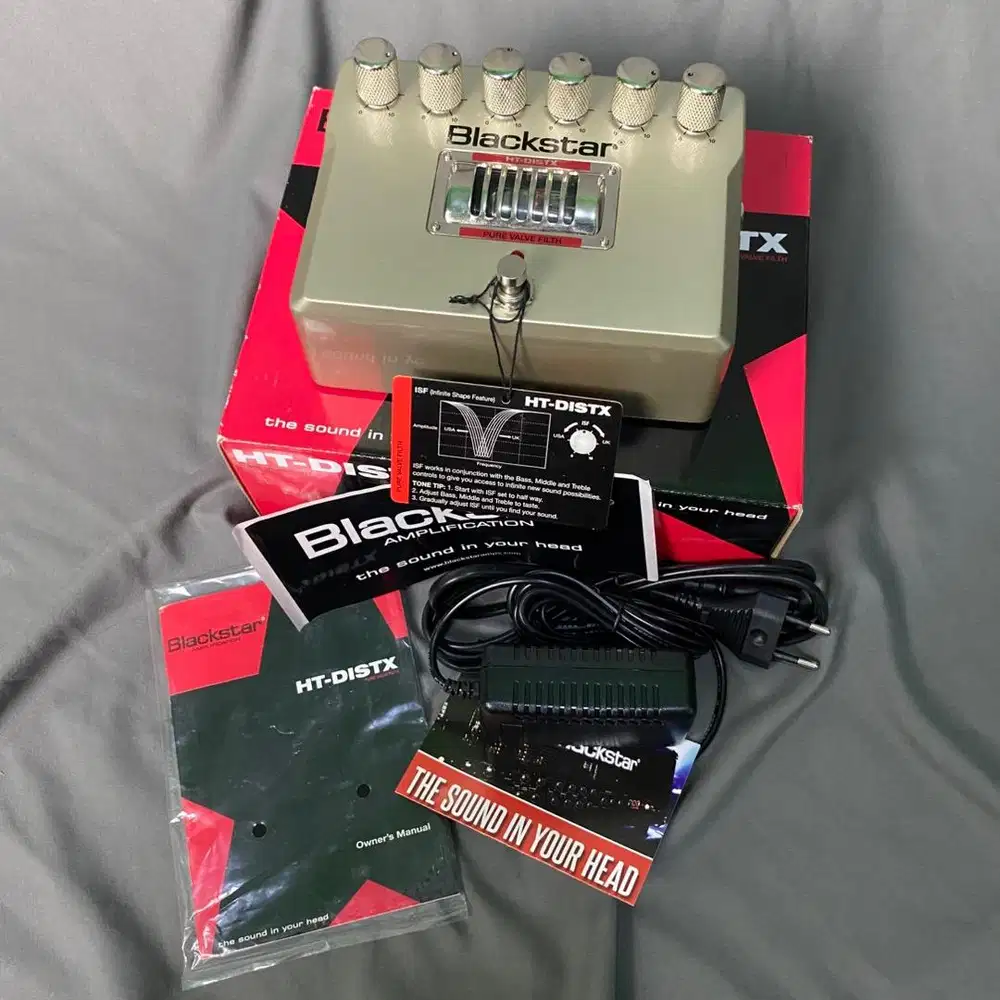 Efek gitar blackstar HT-DISTX tabung distorsi