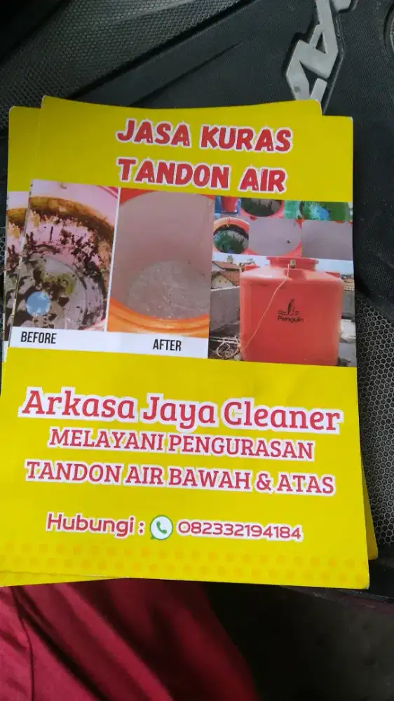 jasa kuras tandon air