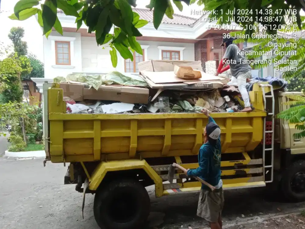 JASA BUANG PUING TANAH SAMPAH PROYEK