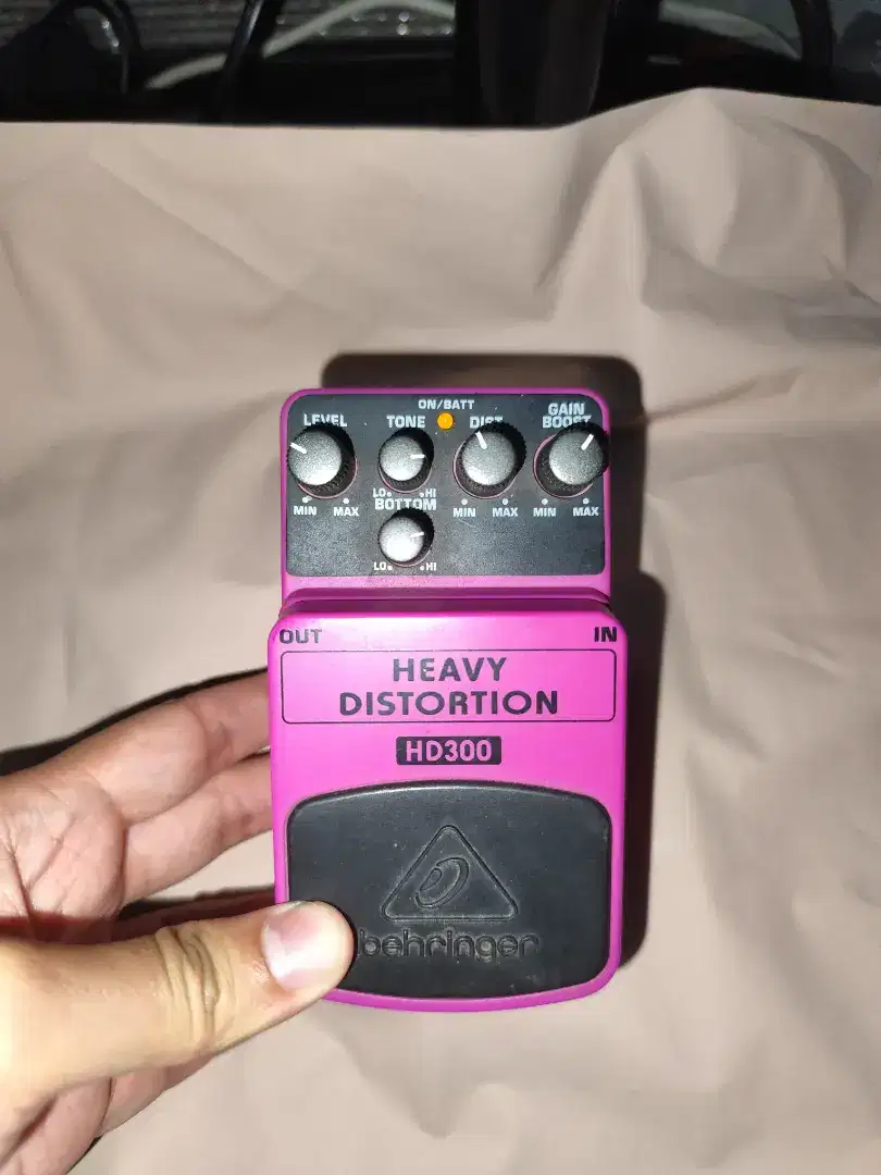 Efek Behringer HD300 Heavy Distortion Gitar Pedal Alt Boss MXR Zoom