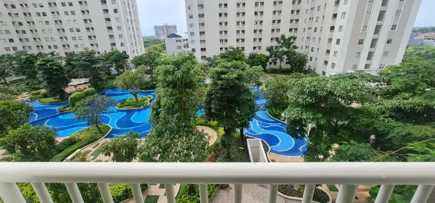 Ready disewakan Apartemen Educity tower YALE lantai 6 view POOL view