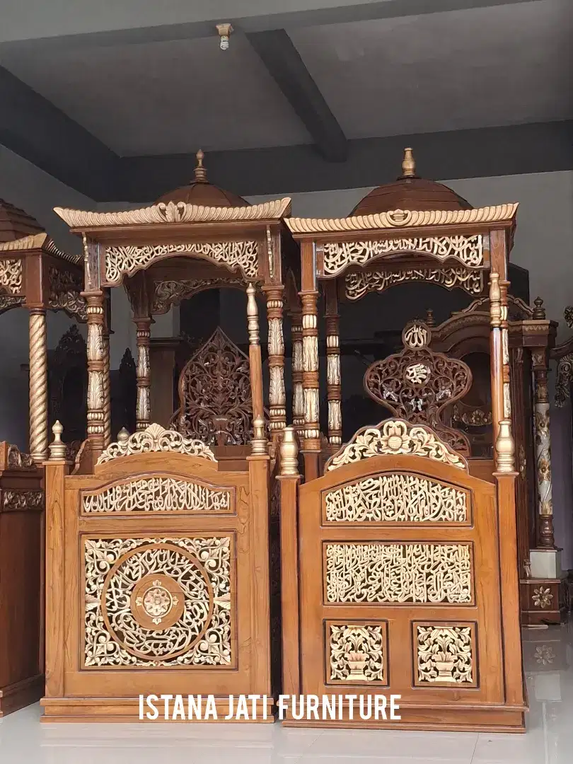 Mimbar masjid khutbah jati