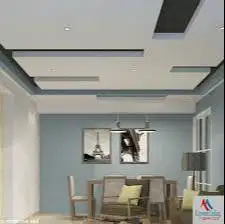 Pasang Khusus Plafon - Partisi Gypsum / PVC + Jendela Pintu Alumunium