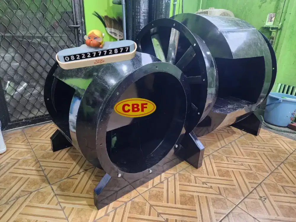 Axial befucated fan