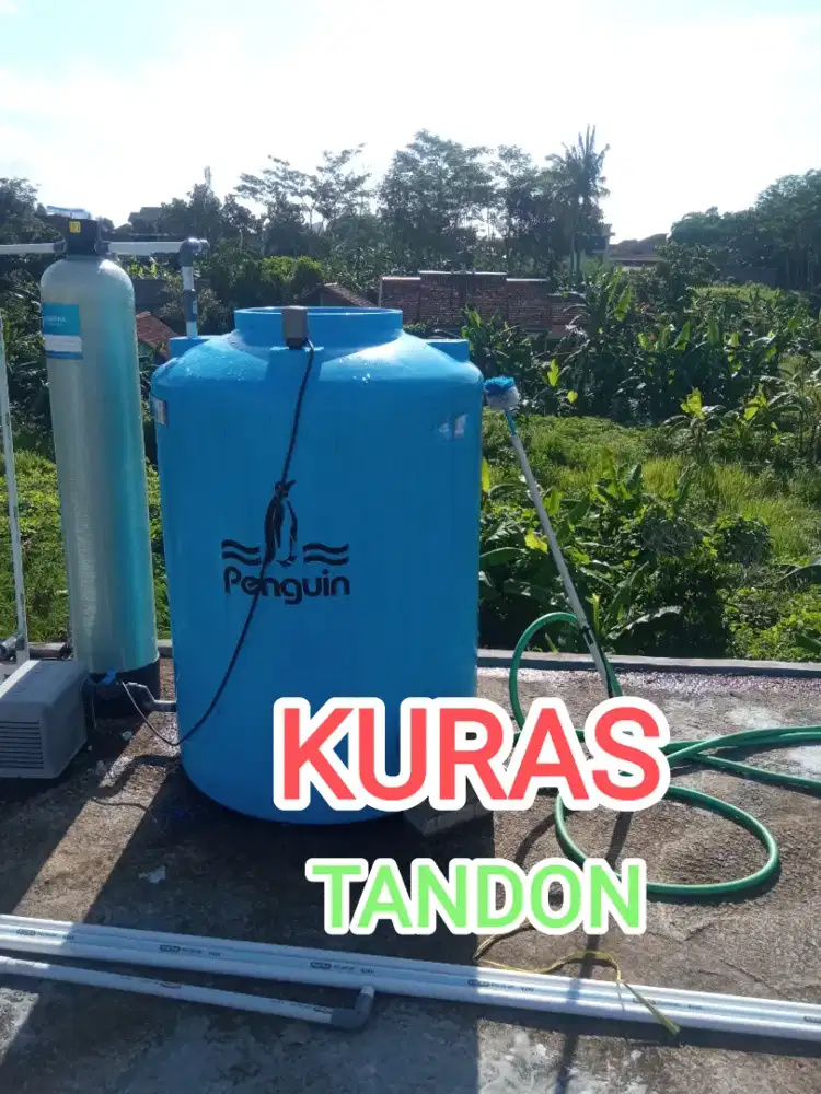 KURAS TANDON SERVIS POMPA SUNTIK SUMUR BOR SEDOT WC PENUH