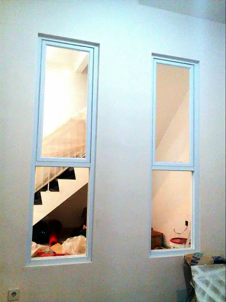 Kusen Pintu Alumunium + Pintu + Jendela  Alumunium