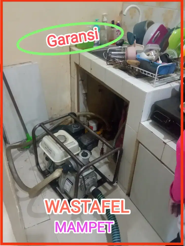 WASTAFEL TERSUMBAT SERVIS POMPA KURAS TANDON SUNTIK SUMUR BOR
