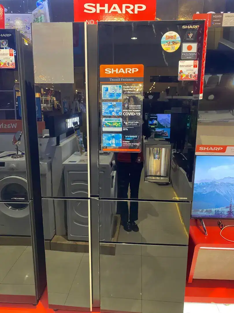 CICILAN DP 0 SHARP 5 PINTU INVERTER