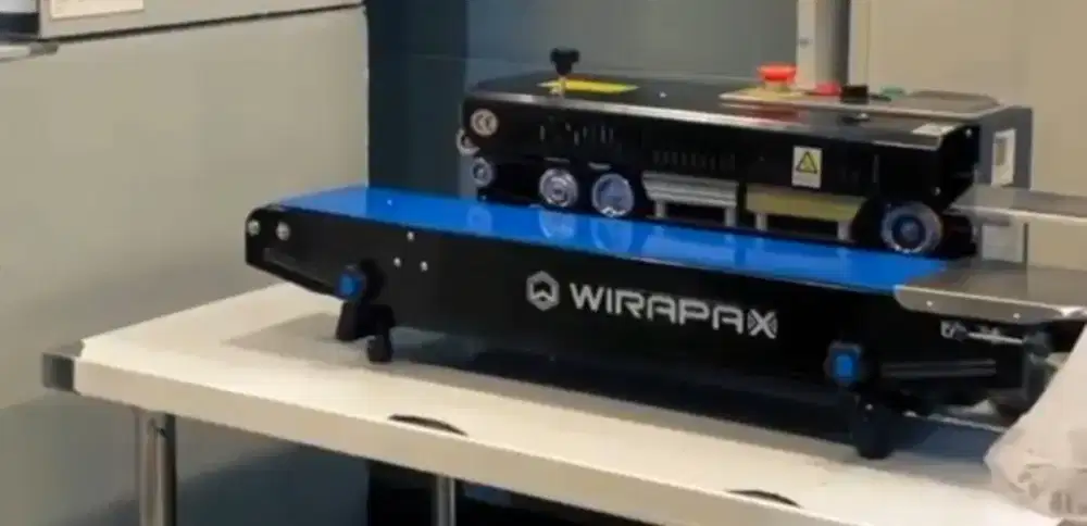 Mesin Packing Kemasan Continuous Band Sealer Pack Wirapax