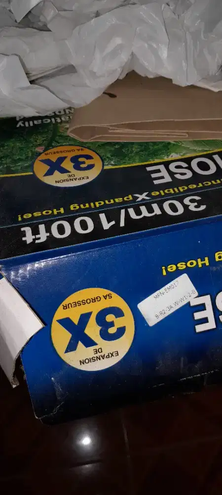 Alat siram kebutuhan taman flexible selang air magic hose 30 m 100feet