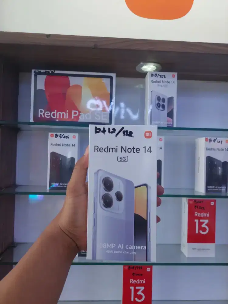 XIOAMI NOTE 14 5G RAM 12/512GB BERGARANSI RESMI