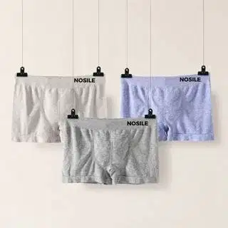 Underwear Seamless nilon  /  Celana dalam boxer pria One Size isi 3 pc
