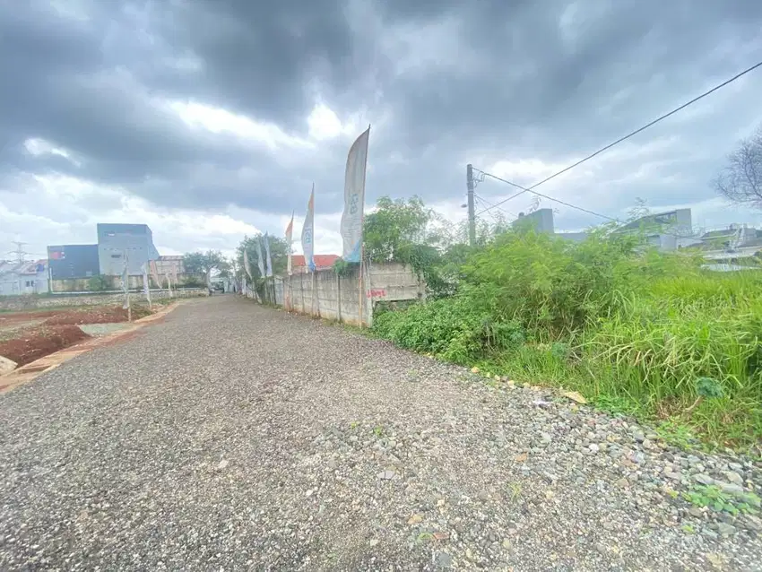 Tanah Dalam Perumahan Sukmajaya Cilodong Depok Cocok Dibangun Cluster