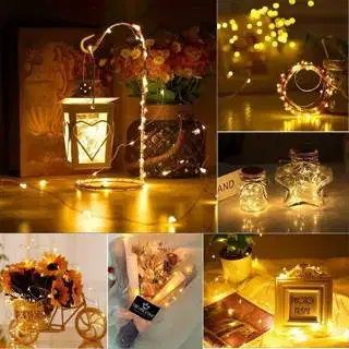 Lampu Hias Led Tumblr Light LED 10Meter 100LED Lampu Natal Baterai