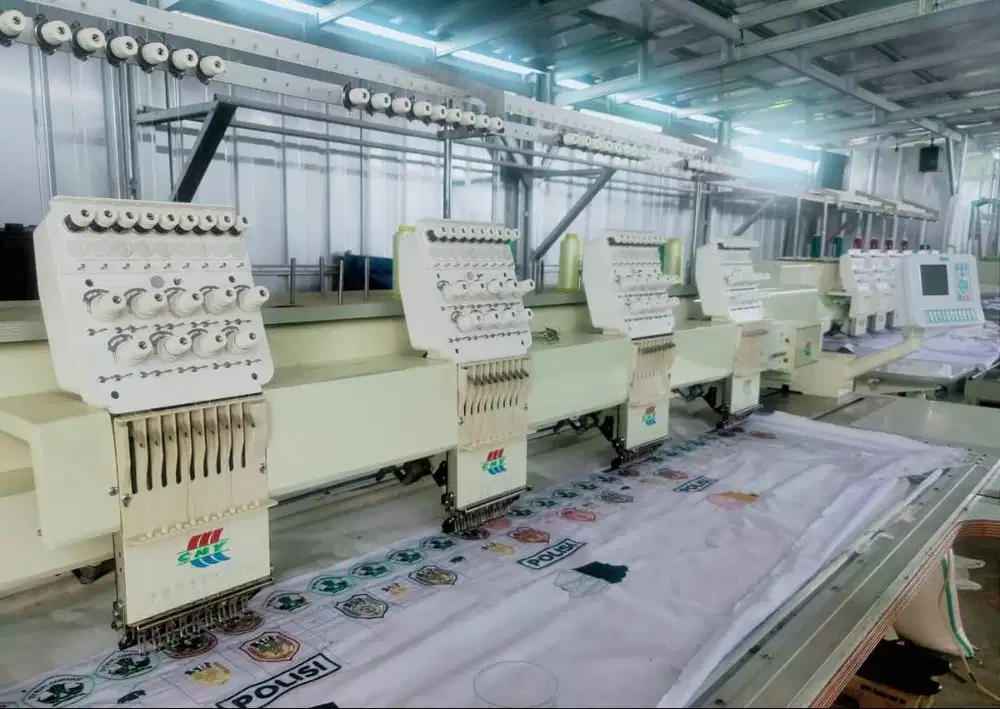 MESIN BORDIR KOMPTER BERAGARANSI REKONDISI FULL Free Instalasi