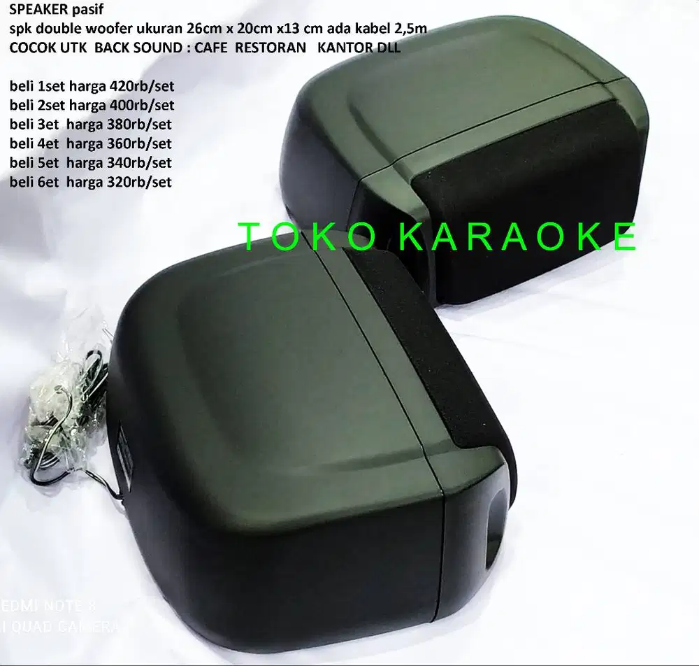 speaker pasif bass bagus