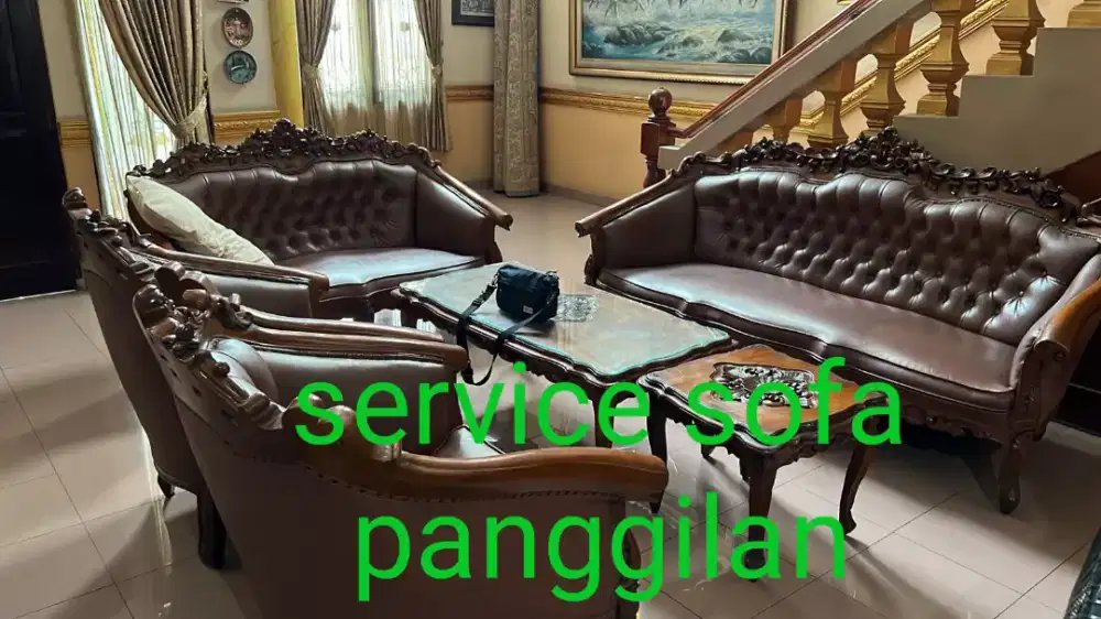 Melayani servis sofa panggilan