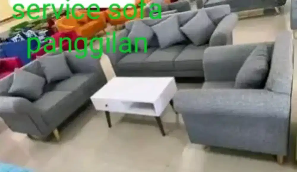 Melayani servis sofa panggilan