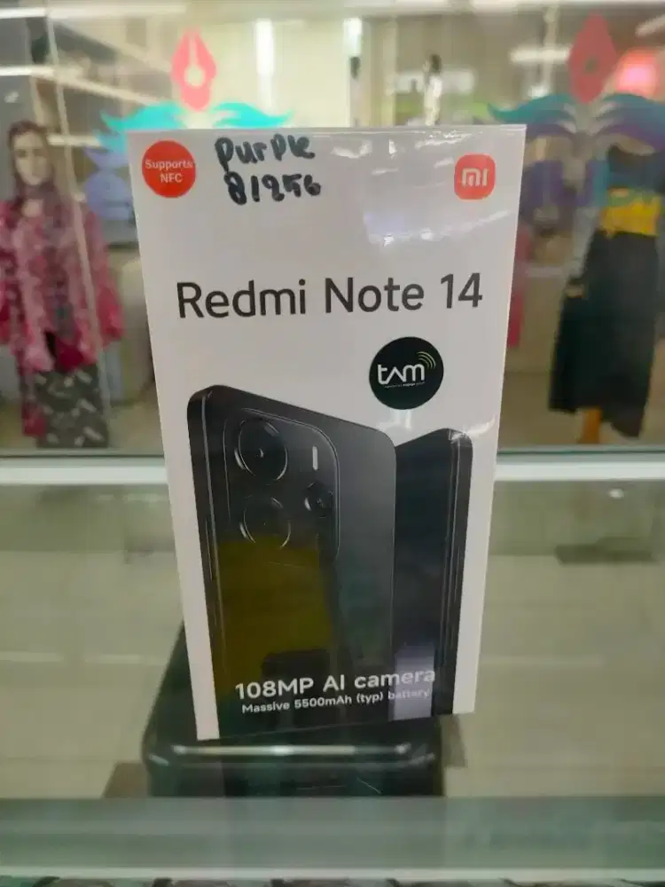 Redmi Note 14 8/256 4G PROMO TERMURAH!!