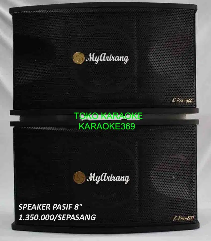 SPEAKER PASIF COCOK UNTUK KARAOKE WARUNG RESTORAN GYM  CAFE SENAM 8