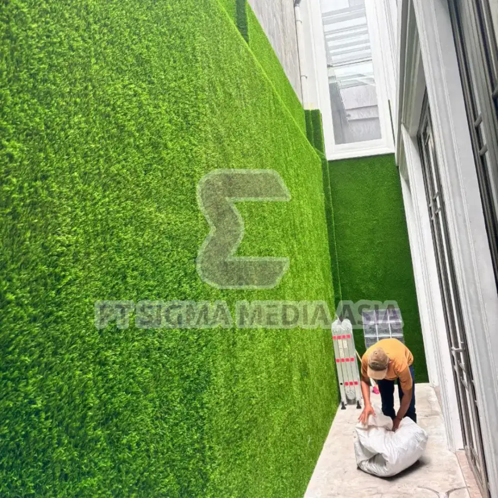 Jual Rumput Sintetis Buat Dekorasi Dinding