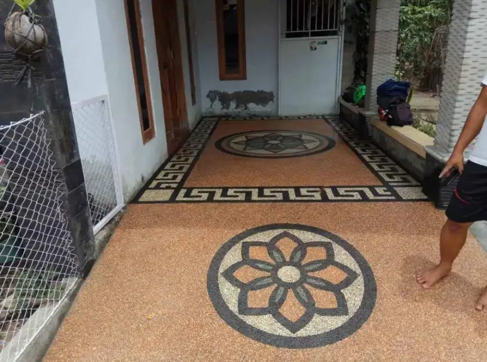 Batu sikat motif